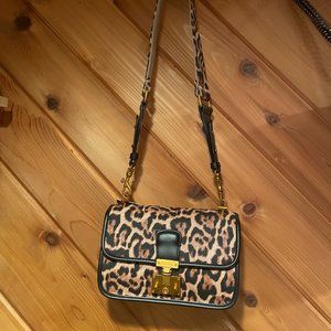 Printed Leopard Crossbody